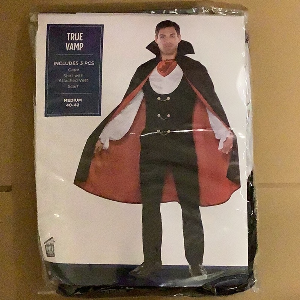 True Vamp Costume Mens